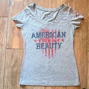 Grunt Style American Beauty Flag Tshirt